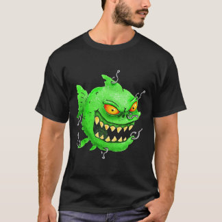 sorrindo a camisa dos monsterfish