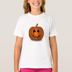 Sorrindo a lanterna do o de Jack caçoa o t-shirt