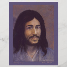 Sorrindo Jesus Pastel Painting de Miriam Kilmer