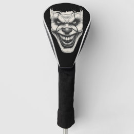 Sorriso de Palhaço Assassino Sinistro Monocromátic