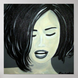 Sorriso de Poster preto e branco, felicidade, Verd