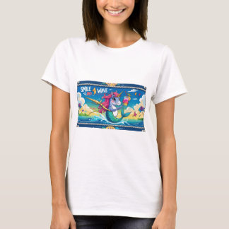 Sorriso e camiseta Onda