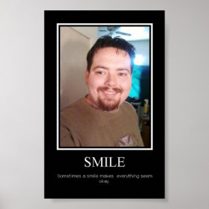 sorriso inspirador do poster