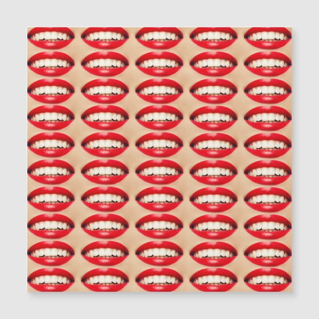 Sorriso perfeito Fatale Pop-art (Frente)