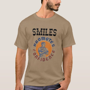 Sorrisos, adicione texto T-Shirt