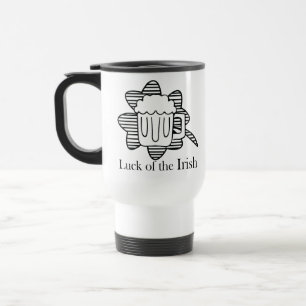 Sorte da caneca de viagem irlandesa