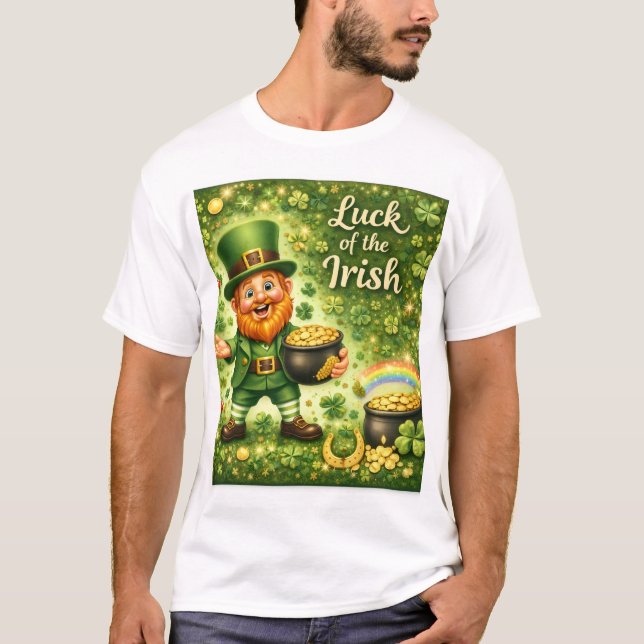Sorte dos Irlandeses - Camisa Masculina  (Frente)