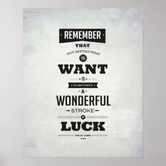 Sorte - Impressão de arte de 8"x10"