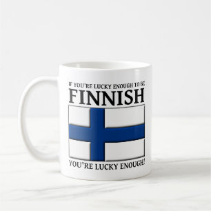Sorte O Suficiente De Ser Caneca Finlandesa