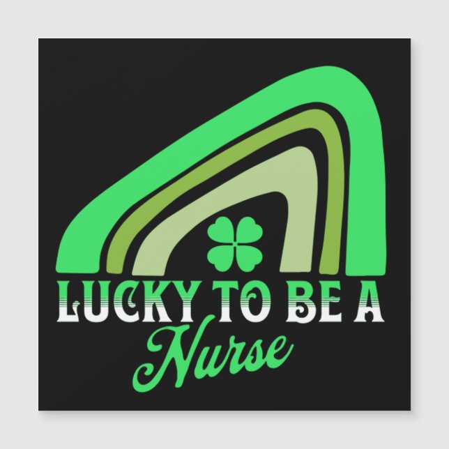 Sorte ser enfermeira | DIA DE SÃO PATRÍCIO (Frente)