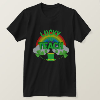 Sortudo para Ensinar – Camiseta de Professor do Di