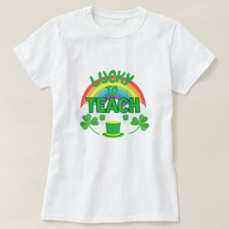 Sortudo para Ensinar – Camiseta de Professor do Di