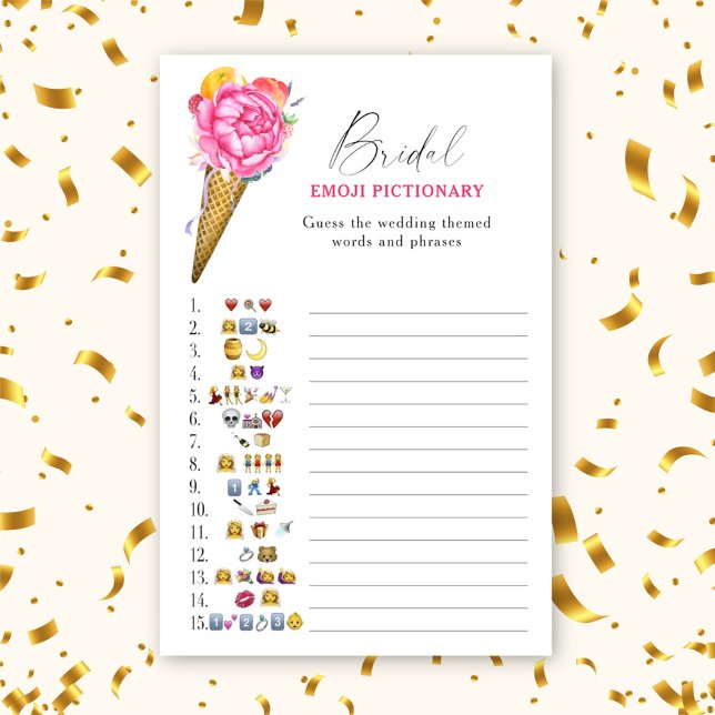 Sorvete - chá de panela emoji pictionary game (Criador carregado)