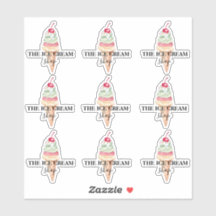 Sorvete Compro Etiquetas de logotipo