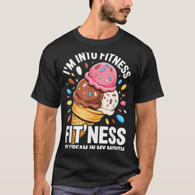 Sorvete de Fitness na Boca Camisa (Frente)