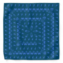 Sorvete de mirtilo Cones Spiral Bandana