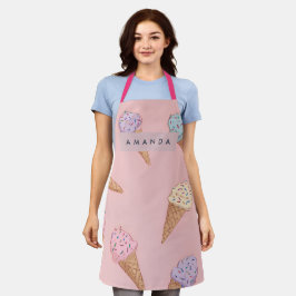 Sorvete de Pastel Cute Personalizado