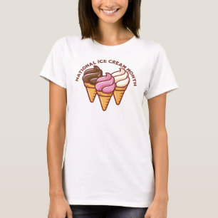 Sorvete Mês T-Shirt