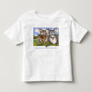 Sorvete ou Gelato? Chinchillas Toddler T-Shirt