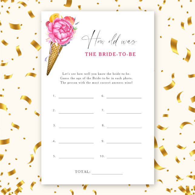 Sorvete - Quantos anos tinha a noiva para ser o jo (Criador carregado)