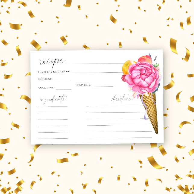 Sorvete - receita do chá de panela (Criador carregado)