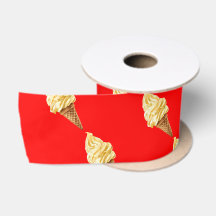 Sorvete Vermelho vibrante