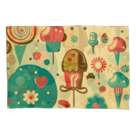 Sorvetes de vintagem retrô-cútis