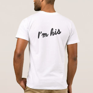 SOU A CAMISA DE CASAMENTO GAY DELE.