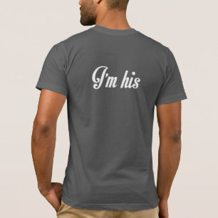 SOU A CAMISA DE CASAMENTO GAY DELE.