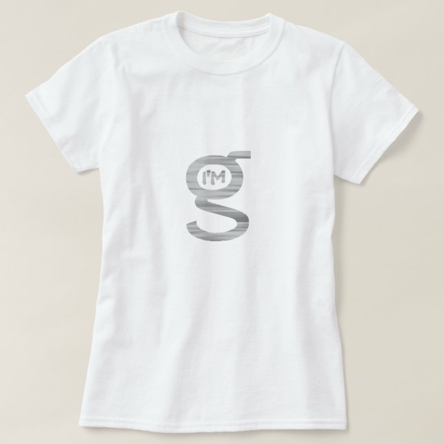 Sou a Camisa do Logotipo G (Frente do Design)