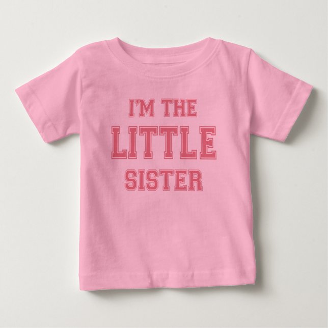 Sou a camiseta da Irmã Pequena (Frente)
