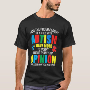 Sou A Mãe Orgulhosa De Uma Criança Com Camisa De A