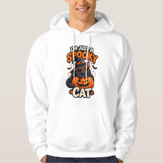 Sou Apenas uma Camiseta de Gato Assustador de Hall