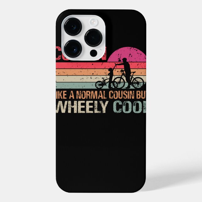 Sou Biker Cousin Dia de os pais Wheely Cooler (Verso)