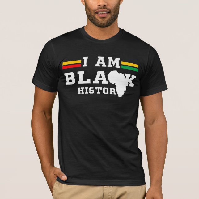 Sou Camisa De História Negra (Frente)