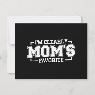 Sou claramente Mãe favorita, criança favorita e Fa