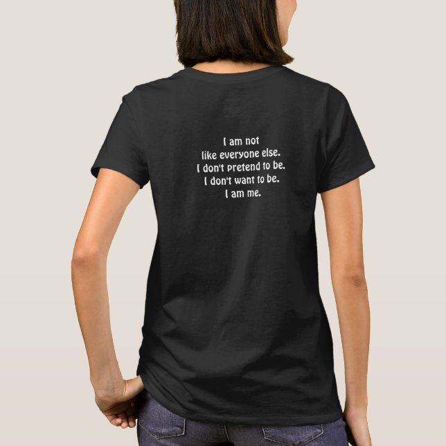 Sou Eu, T-Shirt (Verso)