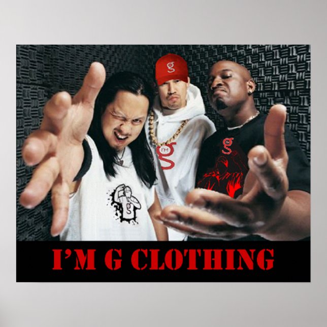 Sou G Clothing - Poster (Frente)
