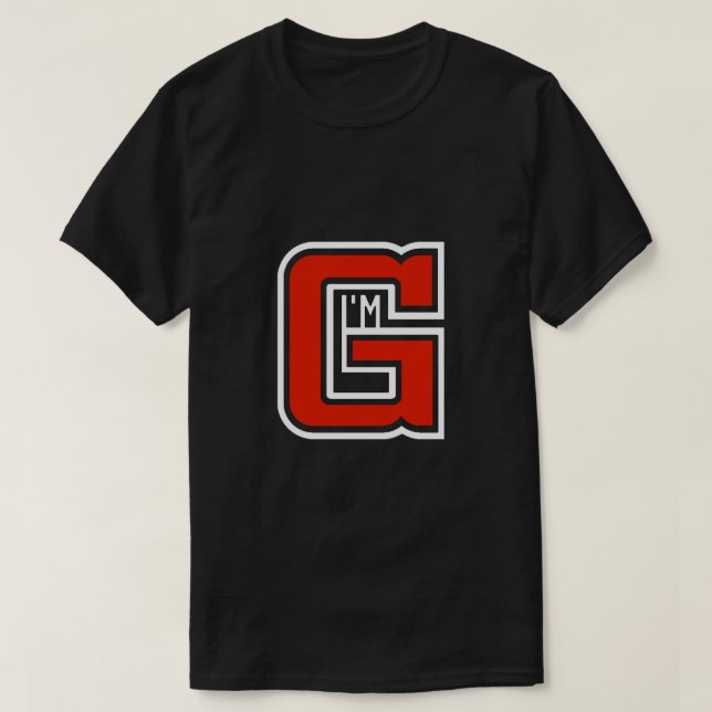 Sou G T-Shirt (Frente do Design)
