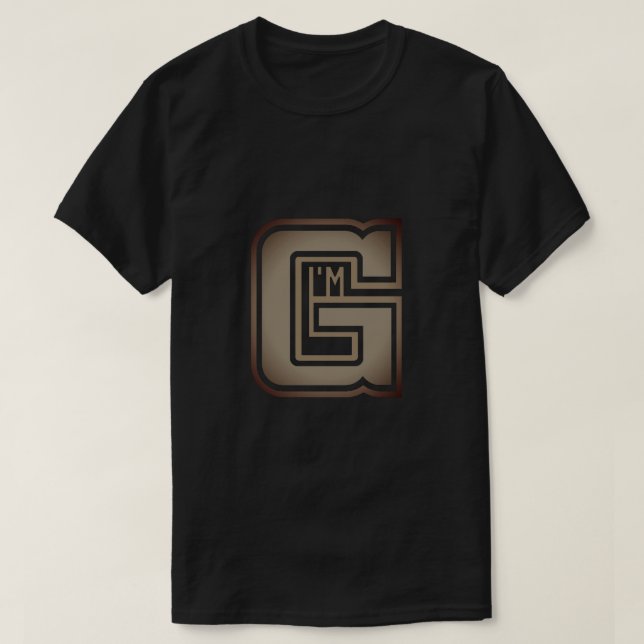 Sou G T-Shirt (Frente do Design)