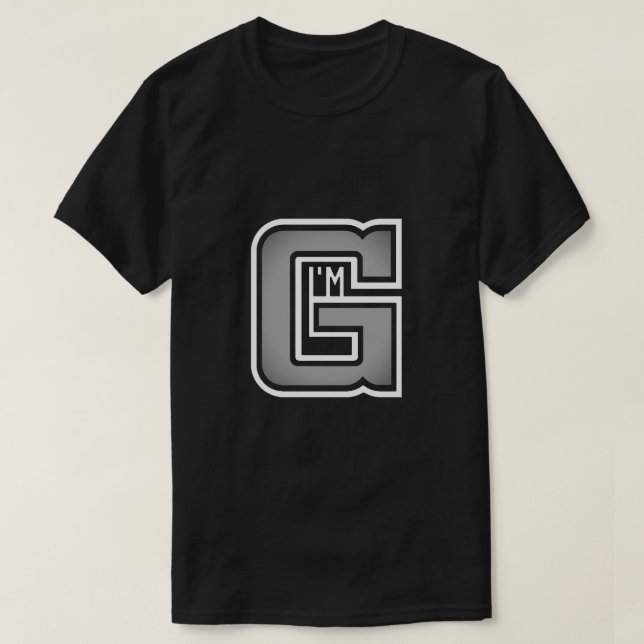 Sou G T-Shirt (Frente do Design)