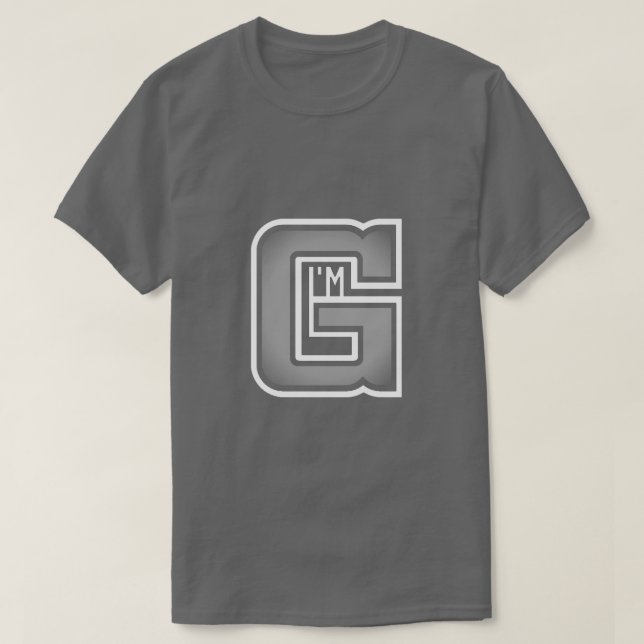 Sou G T-Shirt (Frente do Design)