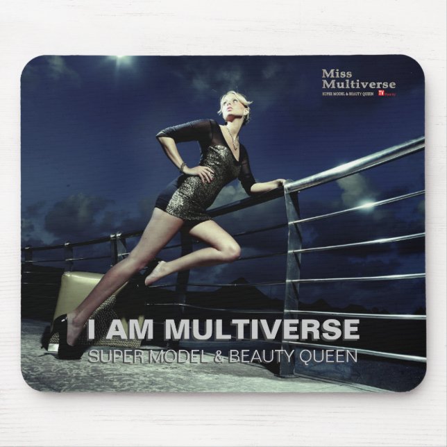 Sou MULTIVERSE - Miss Multiverse France Mousepad (Frente)