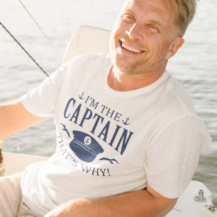 Sou o Capitão T-Shirt