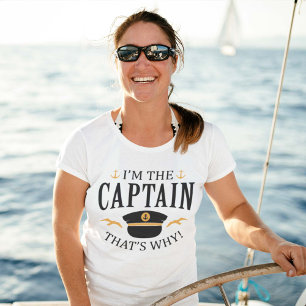 Sou o Capitão T-Shirt