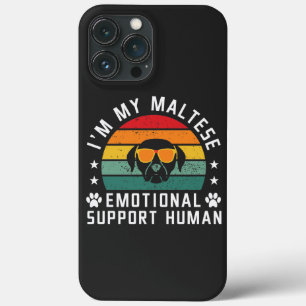 Sou o Homem de Apoio Emocional ao Cão Maltês