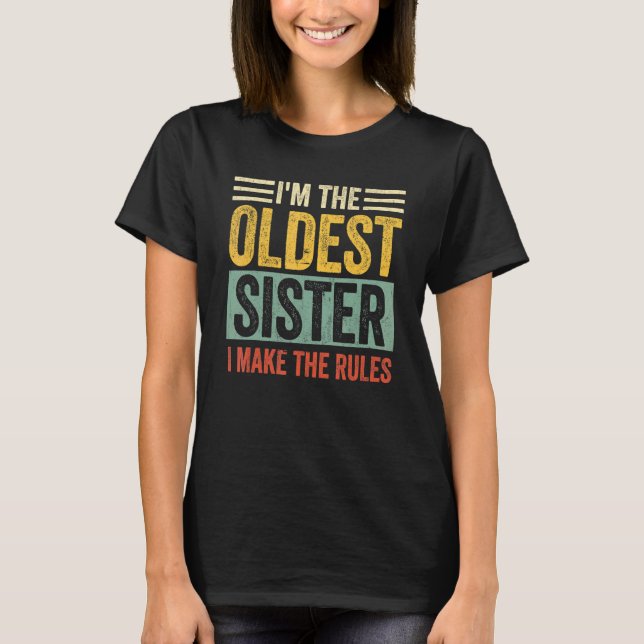 Sou o mais velho que faço as regras Camisetas (Frente)
