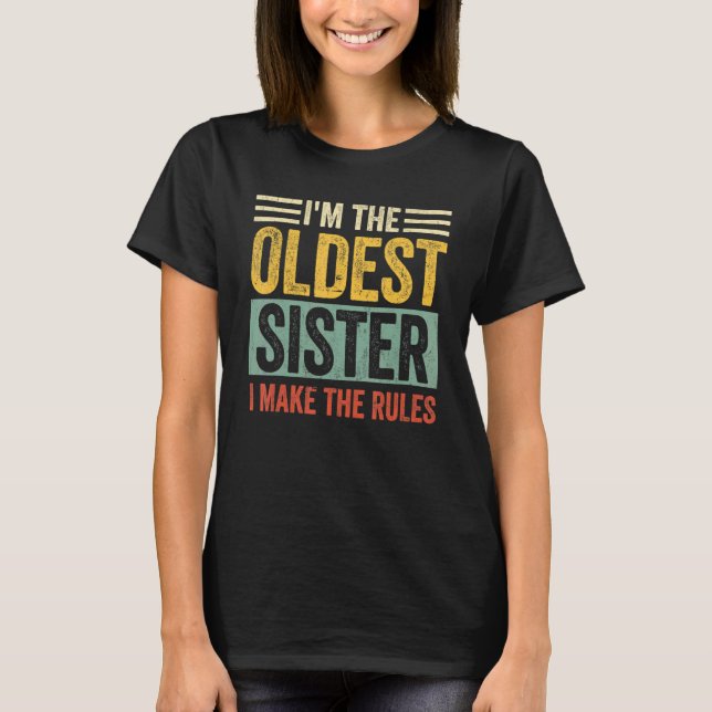 Sou o mais velho que faço as regras Camisetas (Frente)