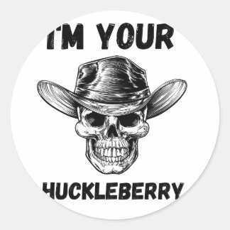 Sou o seu adesivo de Huckleberry