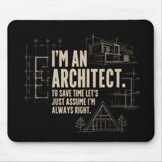 Sou um Arquiteto - Mouse Pad